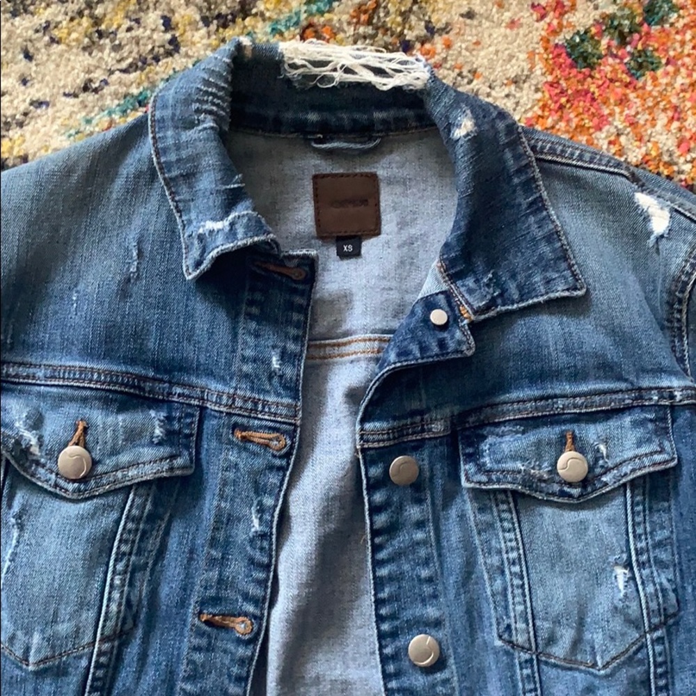Joe’s Jeans Distressed Jean Jacket